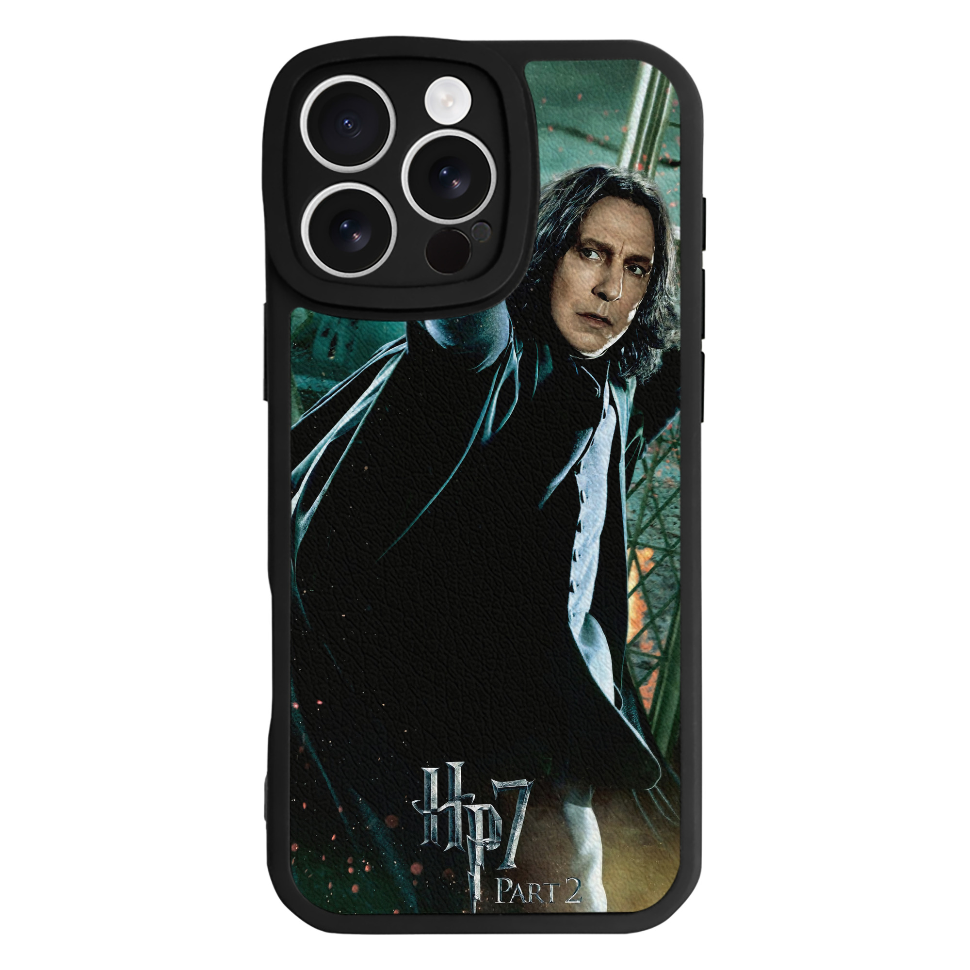 （画像用） Harry Potter ハリー・ポッターシリーズ 【iPhone 16シリーズ対応】シリコンスマホケース（レザー調） 材質：シリコン